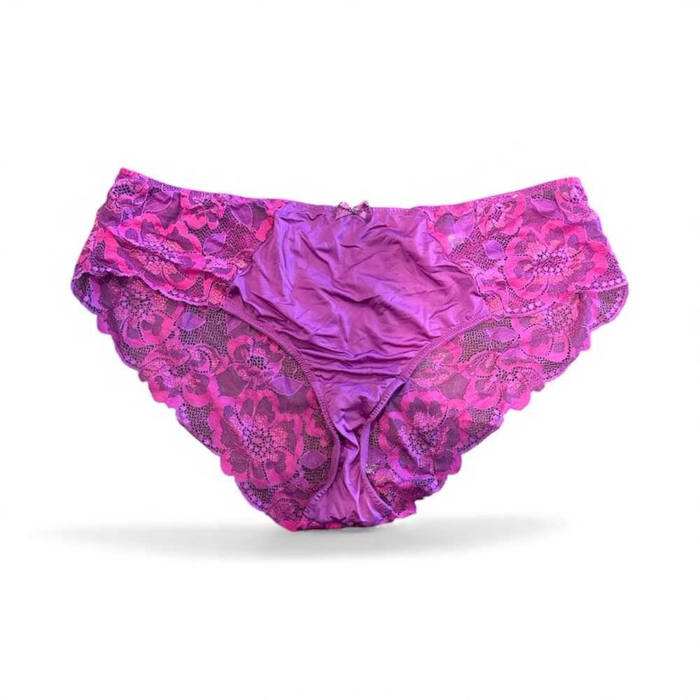 Cacique Vibrant Purple Lace Panties
